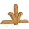 Ekena Millwork Redmond Rough Sawn Timber Gable Bracket, Western Red Cedar, 72"W x 36"H x 6"D x 6"F, 12/12 Pitch GBW072X36X0606RED00RWR - alternate 4